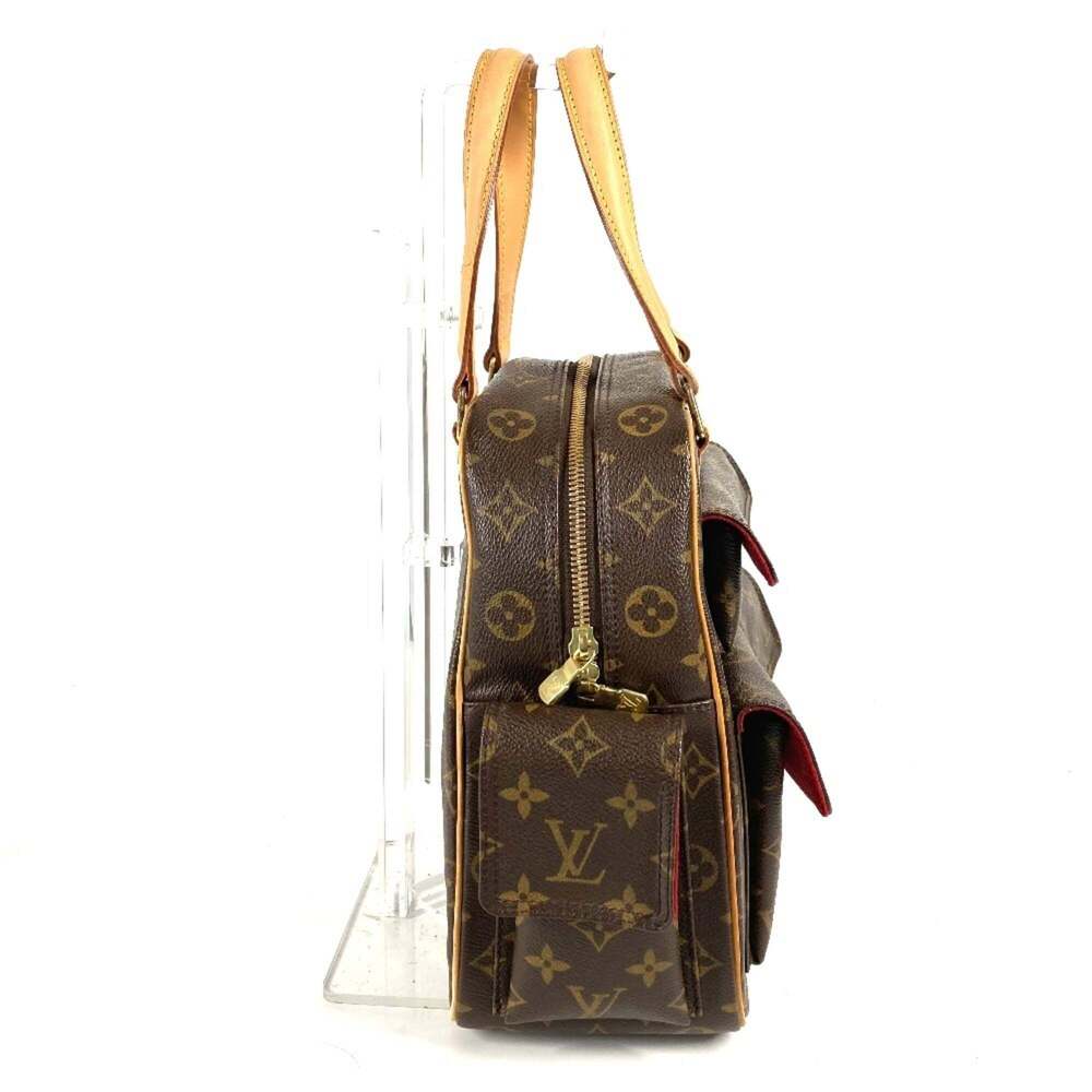 LOUIS VUITTON Brown Monogram Canvas Tote Bag - Picture 4 of 16